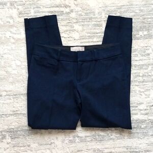 Women's Banana Republic Navy Blue Ankle Pamts size 0